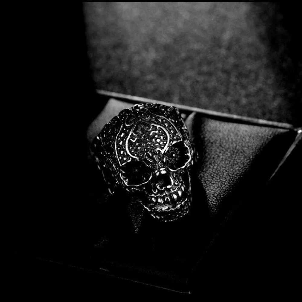 2/$10 black Skull Ring size 13